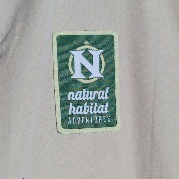 Craghoppers Sz 10 Tan Natural Habitat Adventures Hiking Shirt - Picture 2 of 7